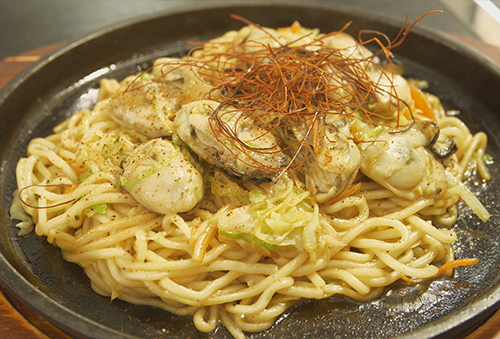カキ焼きそば