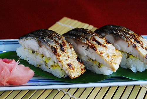 焼鯖ずし