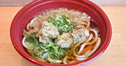 網干カキ天うどん