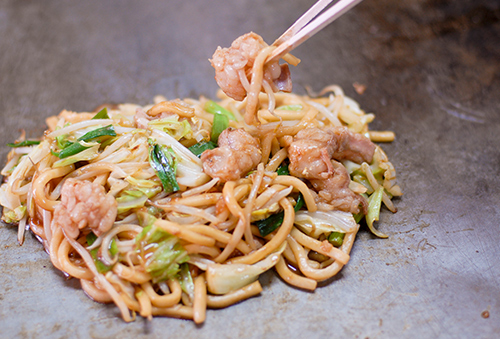 相生ホルモン焼うどん