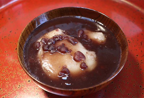 播磨のお餅とお善哉