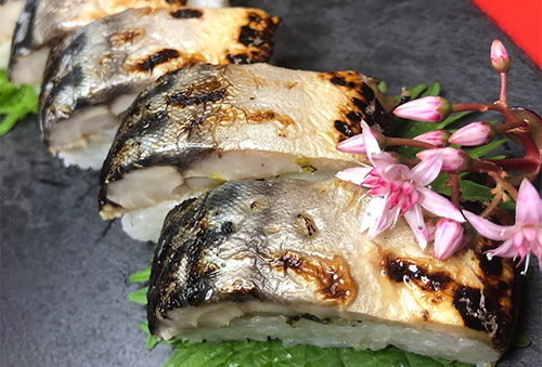 播磨焼鯖寿司