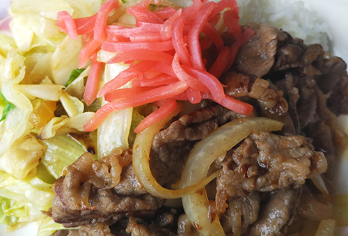 牛肉焼きしゃぶ丼