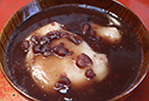 餅入りぜんざい